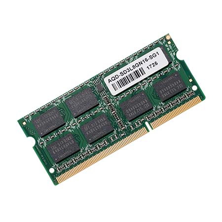 Advantech 8G SO-DDR3-1600 204Pin 512MX8 1.35V Unbuffered Samsung Chip